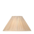 Endon - Interiors 1900 Matilda 20" Oyster Pleated Conical Shade with Duplex Ring - Luminosity Designs Ltd