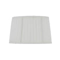 Endon - Interiors 1900 New Classic 14" Pleated White Shade - Luminosity Designs Ltd