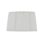 Endon - Interiors 1900 New Classic 14" Pleated White Shade - Luminosity Designs Ltd