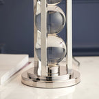 Endon - Interiors 1900 Newton Table in Polished Nickel Plate & Clear Crystal - Luminosity Designs Ltd