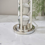 Endon - Interiors 1900 Newton Table in Polished Nickel Plate & Clear Crystal - Luminosity Designs Ltd