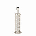Endon - Interiors 1900 Newton Table in Polished Nickel Plate & Clear Crystal - Luminosity Designs Ltd