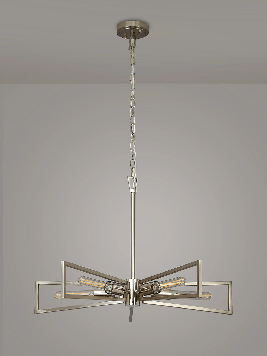 Luminosity Designs - Joel Modern Geometric Pendant, 5 Light E27 - Luminosity Designs Ltd
