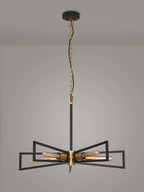 Luminosity Designs - Joel Modern Geometric Pendant, 5 Light E27 - Luminosity Designs Ltd