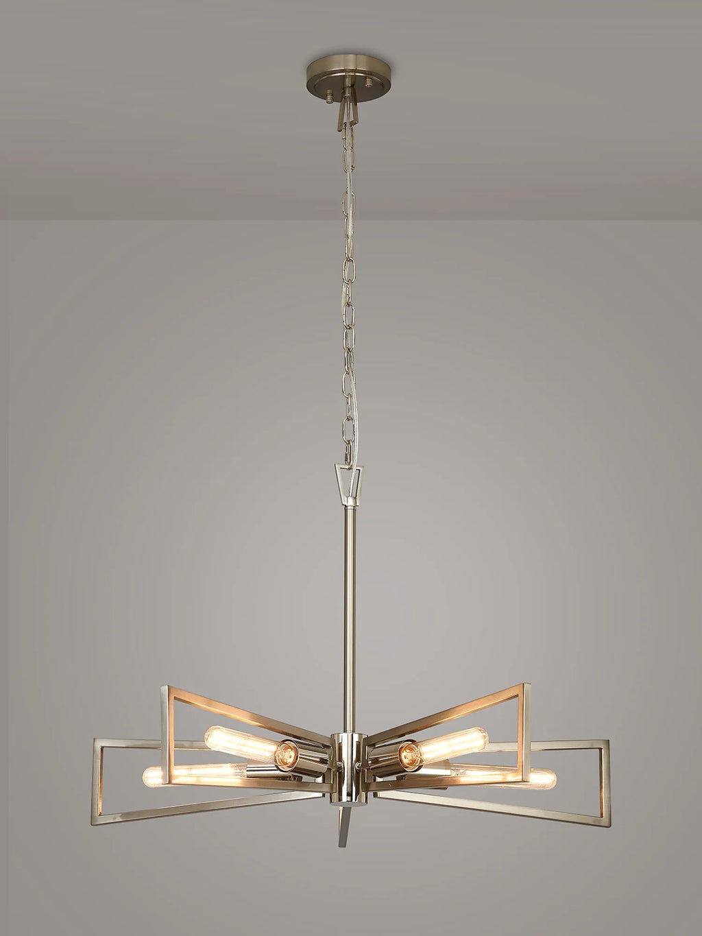 Luminosity Designs - Joel Modern Geometric Pendant, 5 Light E27 - Luminosity Designs Ltd