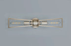 Luminosity Designs - Joel Modern Style Switched Wall Lamp, 2 Light E27 - Luminosity Designs Ltd