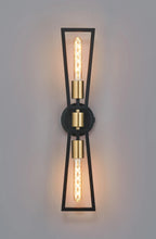 Luminosity Designs - Joel Modern Style Switched Wall Lamp, 2 Light E27 - Luminosity Designs Ltd