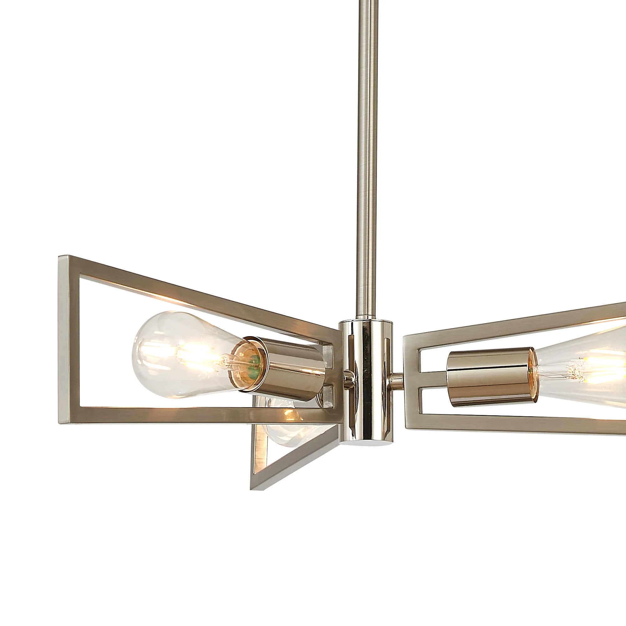 Joel Modern Geometric Pendant, 3 Light E27