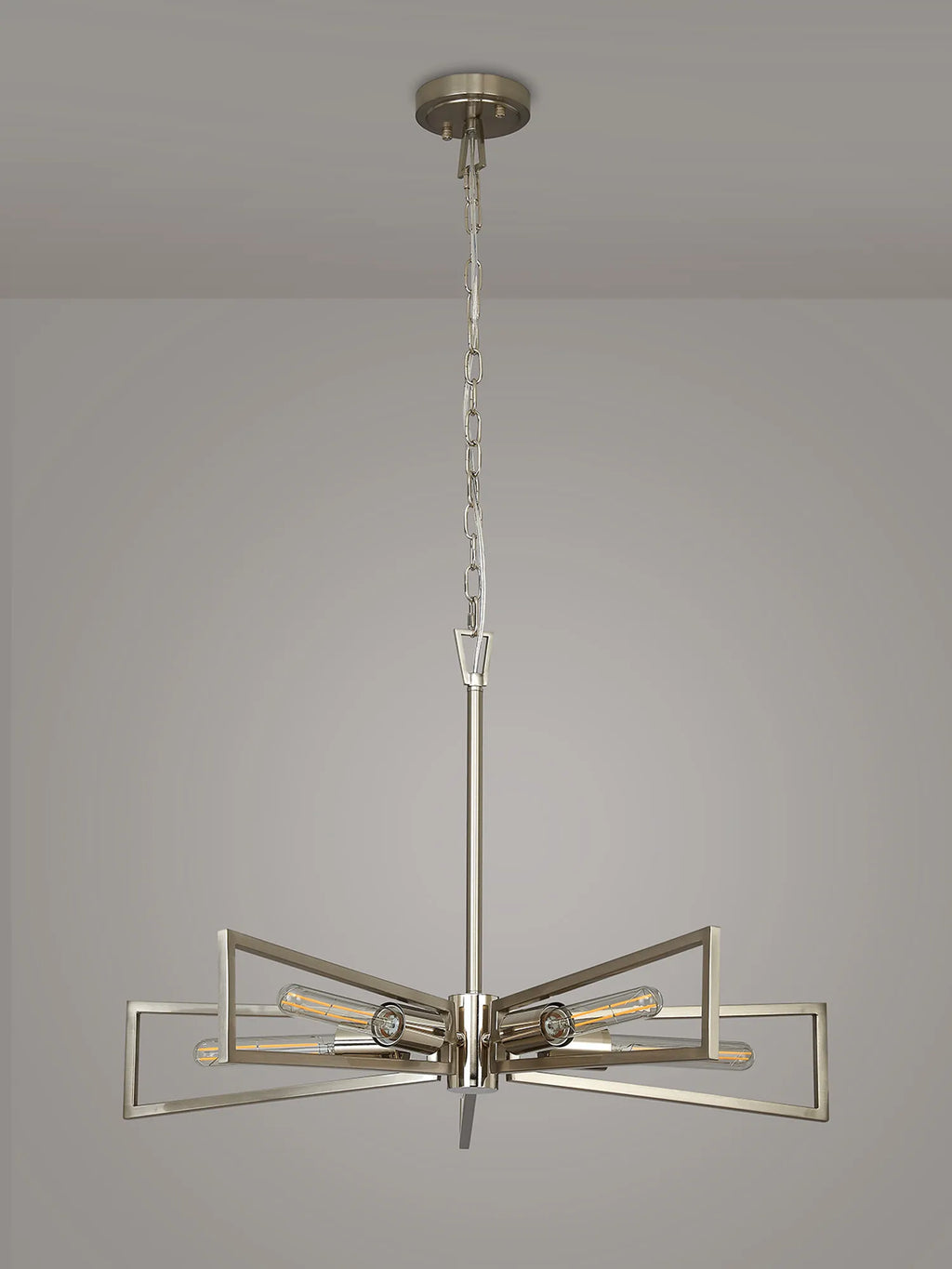 Joel Modern Geometric Pendant, 5 Light E27