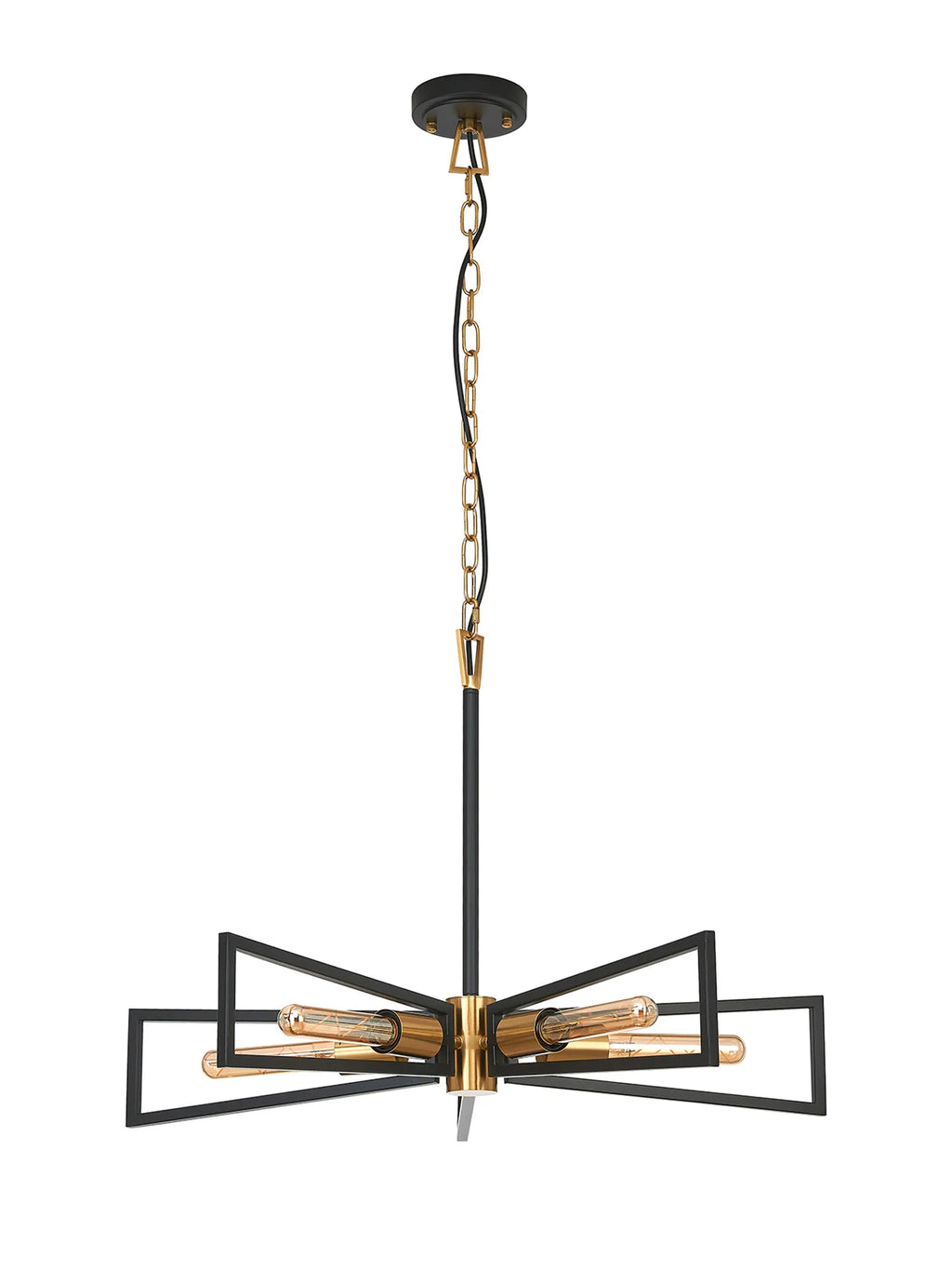 Joel Modern Geometric Pendant, 5 Light E27