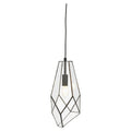 Oaks Lighting - Jonk Medium Modern Geometric Pendant Light, 1 x E27 - Luminosity Designs Ltd