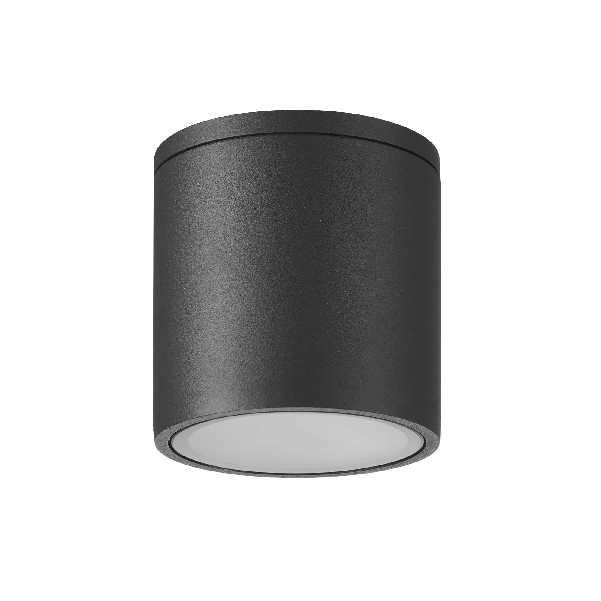 Mantra Fusion - Kandanchu 9cm Short & Broad Round Ceiling Spotlight For Porches and Underhangs, 1 x GU10, IP54 - Luminosity Designs Ltd