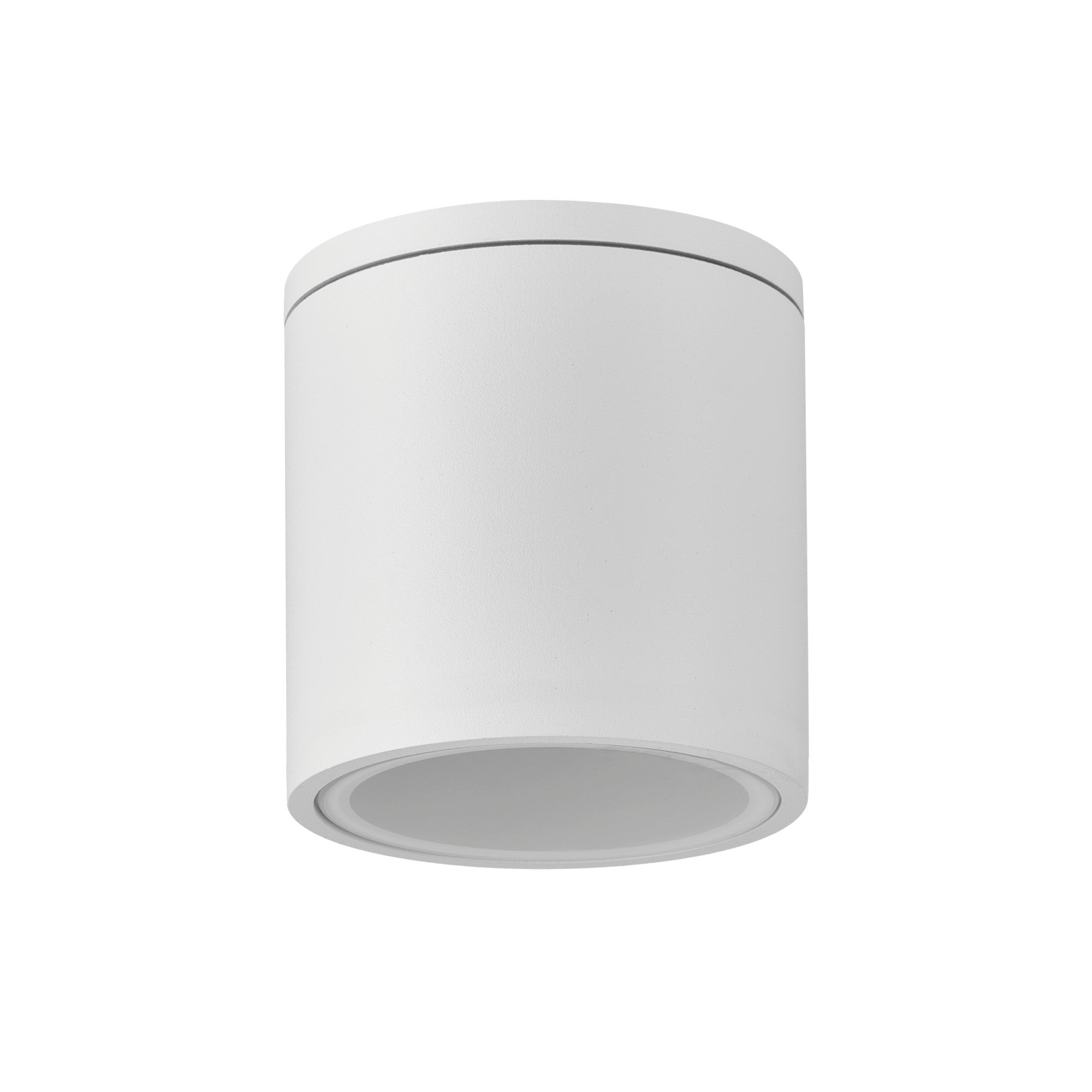Mantra Fusion - Kandanchu 9cm Short & Broad Round Ceiling Spotlight For Porches and Underhangs, 1 x GU10, IP54 - Luminosity Designs Ltd