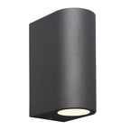 inspired - Kandanchu Outdoor Curved Up / Down Light, 2x GU10, IP54 - Luminosity Designs Ltd