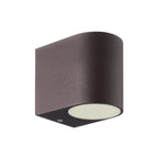 Mantra Fusion - Kandanchu Outdoor Curved Wall Lamp, 1 x GU10, IP54, Up or Down Light - Luminosity Designs Ltd