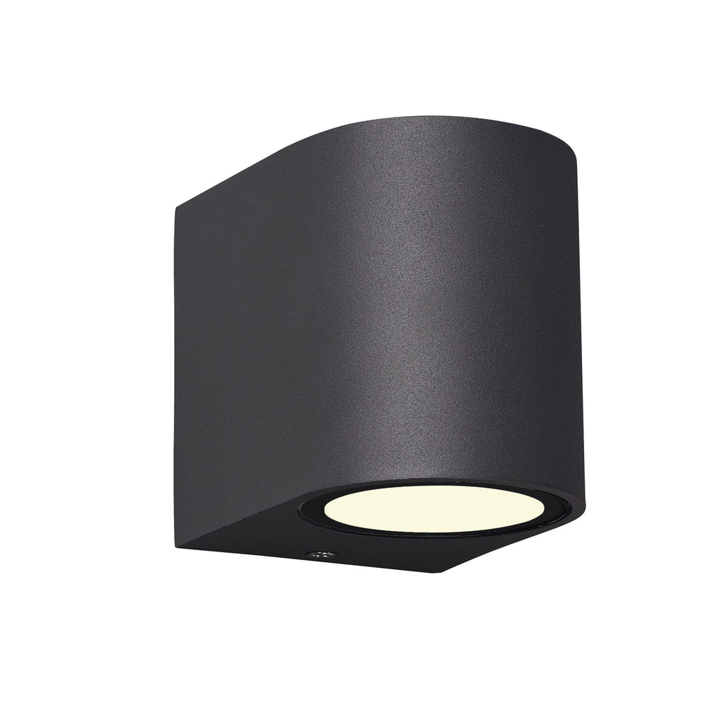Mantra Fusion - Kandanchu Outdoor Curved Wall Lamp, 1 x GU10, IP54, Up or Down Light - Luminosity Designs Ltd