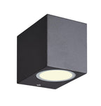 Mantra Fusion - Kandanchu Outdoor Square Wall Lamp, 1 x GU10, IP54, Up or Down Light - Luminosity Designs Ltd