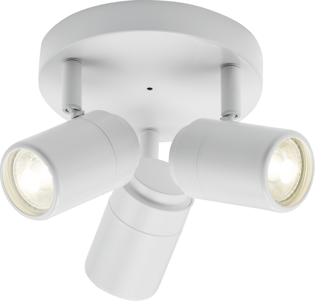 Luminosity Designs - Kelly IP44 Rated Anti Corrosive Bathroom GU10 Circular Spotlight Fitting - Luminosity Designs Ltd