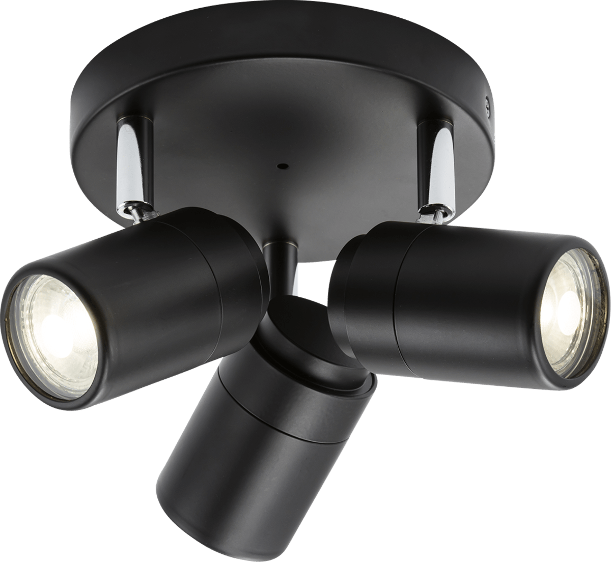 Luminosity Designs - Kelly IP44 Rated Anti Corrosive Bathroom GU10 Circular Spotlight Fitting - Luminosity Designs Ltd