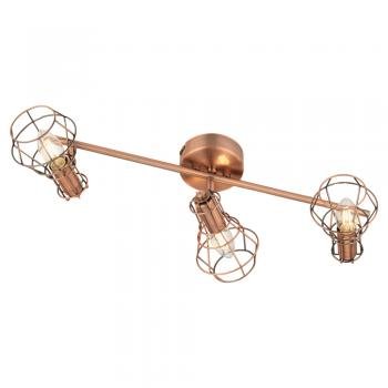 Oaks Lighting - Kersen Industrial Style Modern Spotlight Bar, 3x E14 (Oaks 5156/3) - Luminosity Designs Ltd
