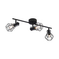Oaks Lighting - Kersen Industrial Style Modern Spotlight Bar, 3x E14 (Oaks 5156/3) - Luminosity Designs Ltd
