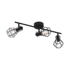 Oaks Lighting - Kersen Industrial Style Modern Spotlight Bar, 3x E14 (Oaks 5156/3) - Luminosity Designs Ltd