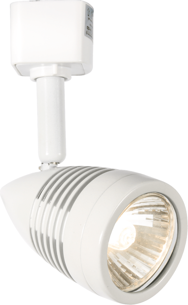 Luminosity Designs - Knightsbridge 230V Bullet Enclosed GU10 Track Spotlight - Luminosity Designs Ltd