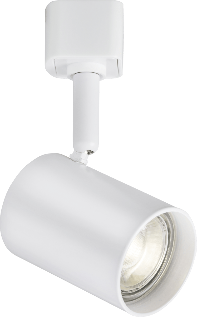 Luminosity Designs - Knightsbridge 230V Plain Enclosed GU10 Track Spotlight - Luminosity Designs Ltd