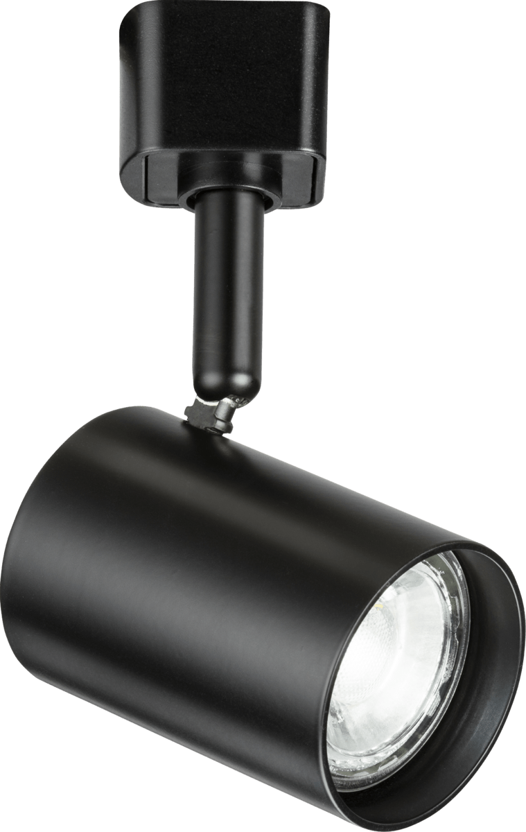 Luminosity Designs - Knightsbridge 230V Plain Enclosed GU10 Track Spotlight - Luminosity Designs Ltd