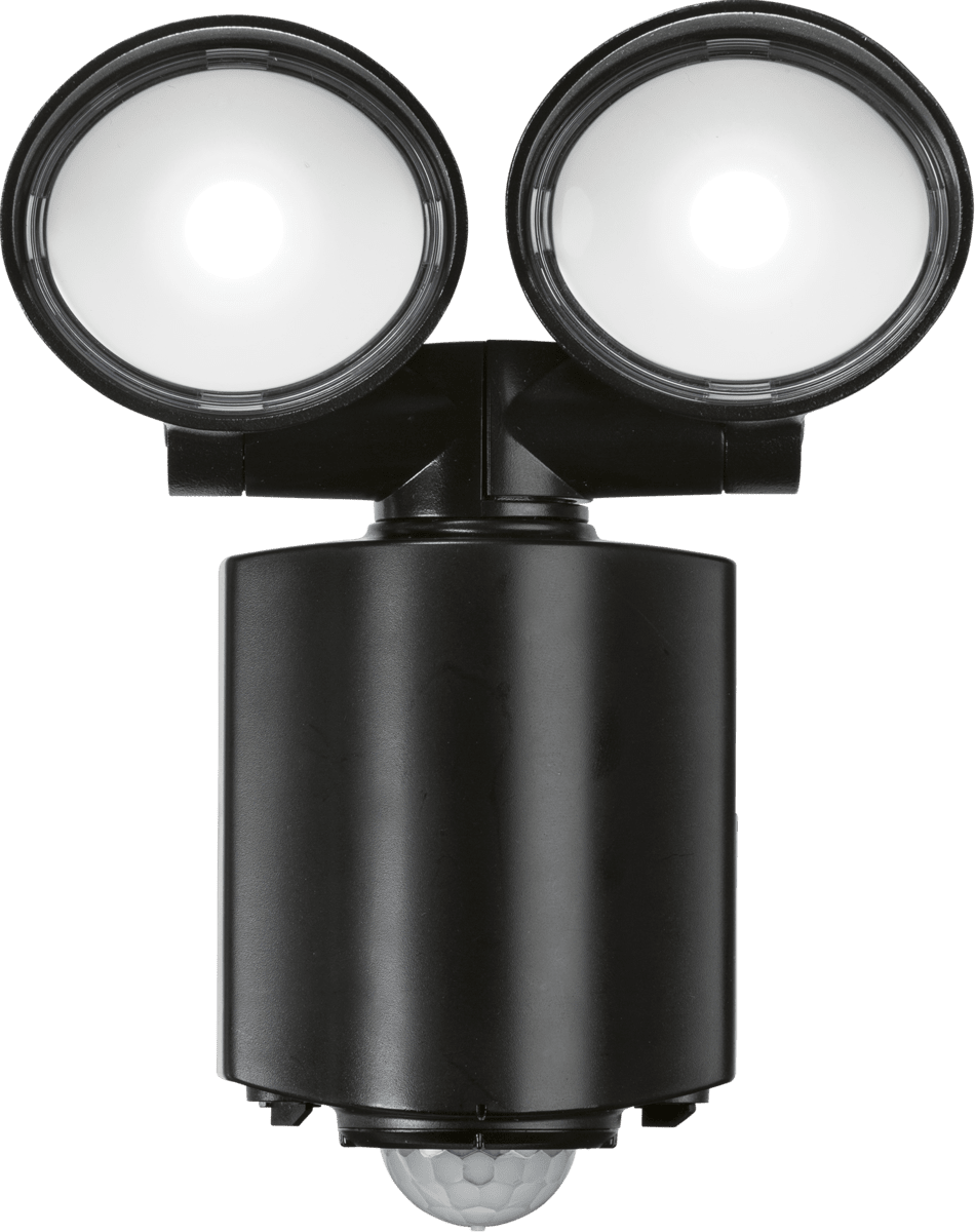 Knightsbridge - Knightsbridge Adjustable 230V IP55 Twin Spot LED Security Light - Luminosity Designs Ltd
