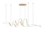 Luminosity Designs - Knot Double Wave Pendant, 1 x 65W LED, Triac Dimmable, 3000K, 3600lm - Luminosity Designs Ltd