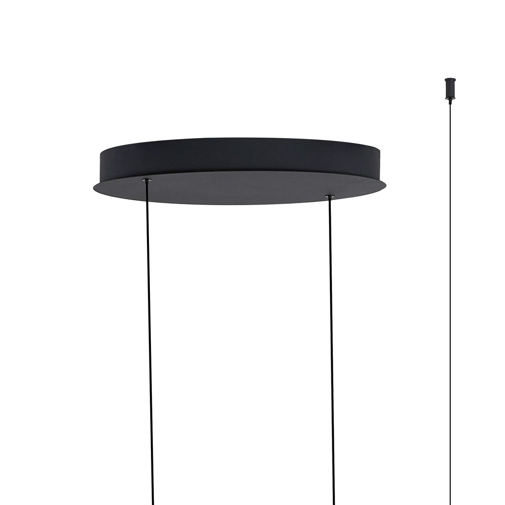 Luminosity Designs - Knot Double Wave Pendant, 1 x 65W LED, Triac Dimmable, 3000K, 3600lm - Luminosity Designs Ltd