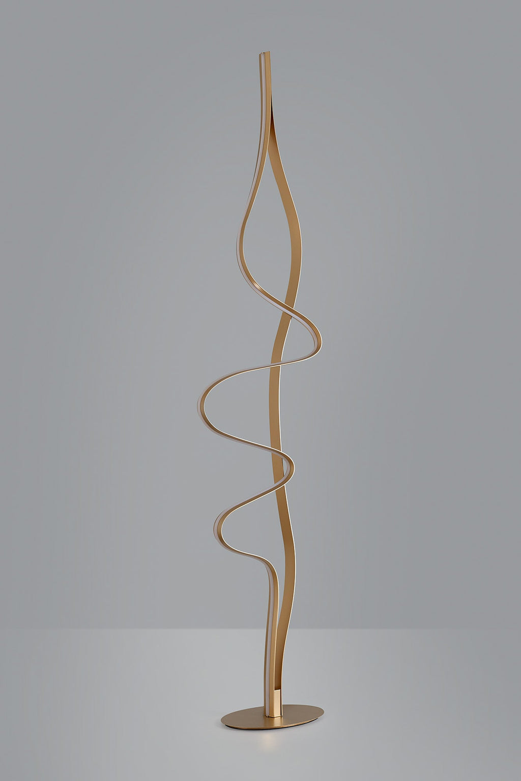 Luminosity Designs - Knot Loop Floor Light, 1 x 45W LED, In Line Dimmer, 3000K, 3000lm - Luminosity Designs Ltd