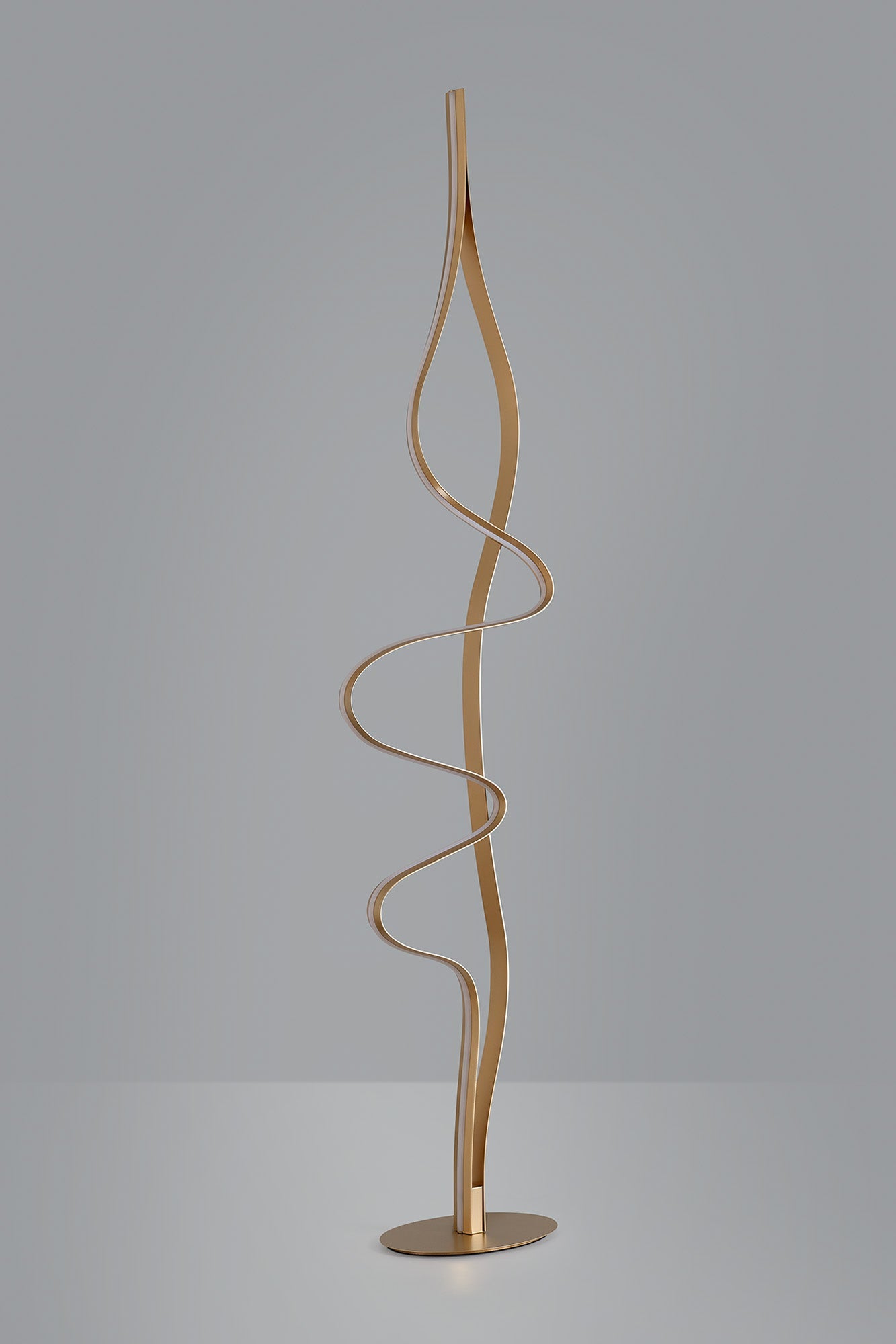 Luminosity Designs - Knot Loop Floor Light, 1 x 45W LED, In Line Dimmer, 3000K, 3000lm - Luminosity Designs Ltd