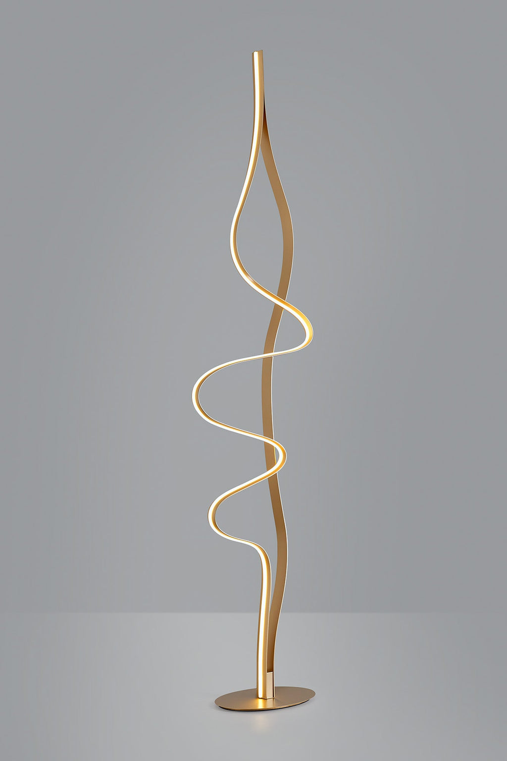 Luminosity Designs - Knot Loop Floor Light, 1 x 45W LED, In Line Dimmer, 3000K, 3000lm - Luminosity Designs Ltd