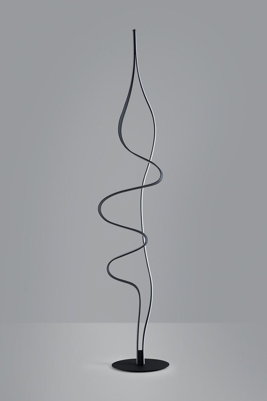 Luminosity Designs - Knot Loop Floor Light, 1 x 45W LED, In Line Dimmer, 3000K, 3000lm - Luminosity Designs Ltd