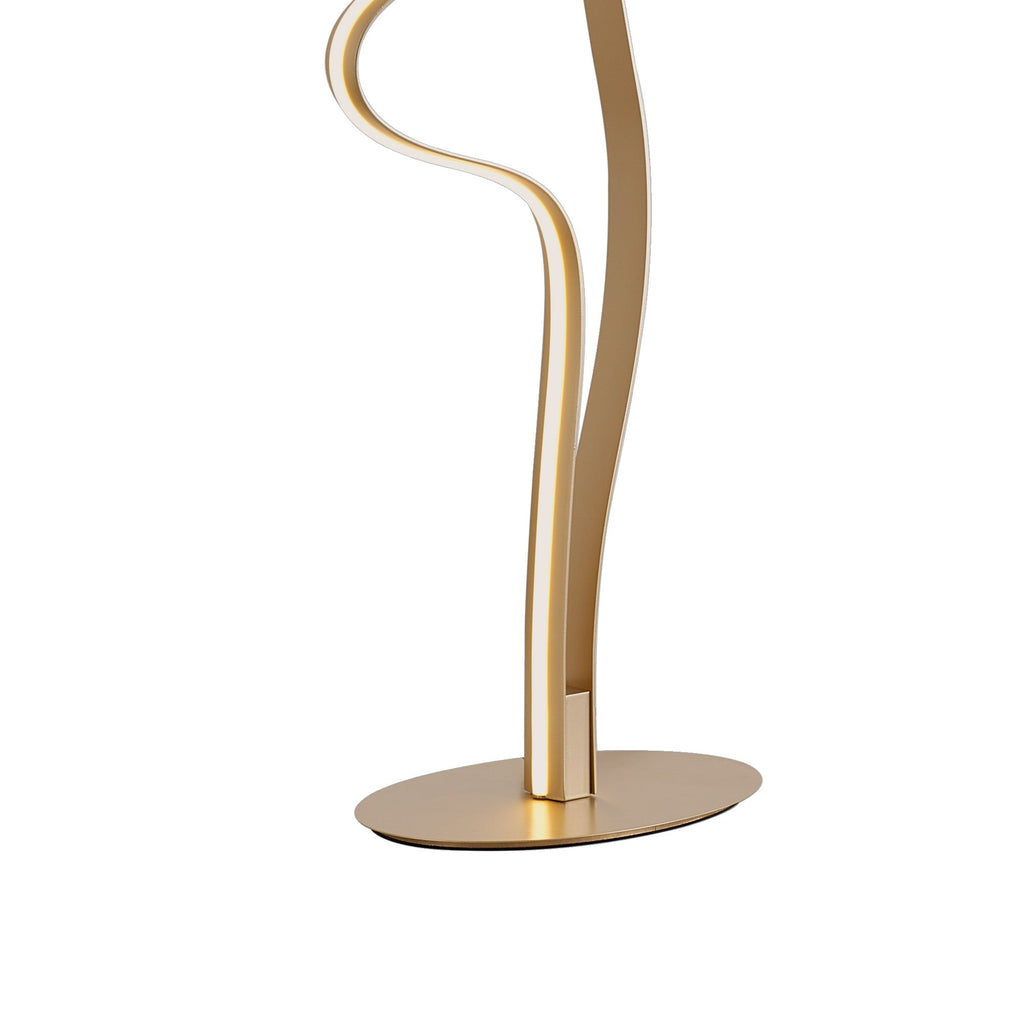 Luminosity Designs - Knot Loop Floor Light, 1 x 45W LED, In Line Dimmer, 3000K, 3000lm - Luminosity Designs Ltd