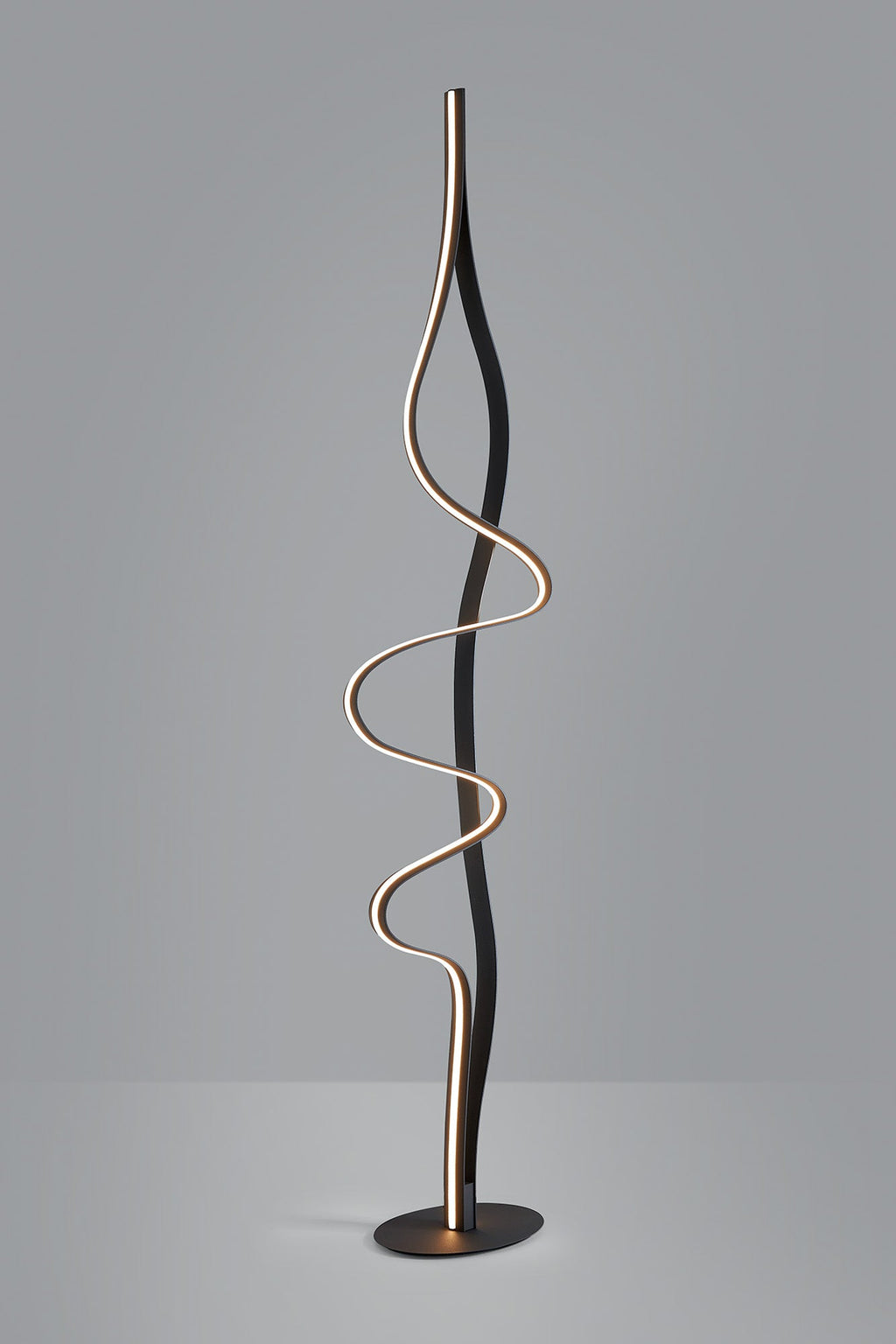 Luminosity Designs - Knot Loop Floor Light, 1 x 45W LED, In Line Dimmer, 3000K, 3000lm - Luminosity Designs Ltd