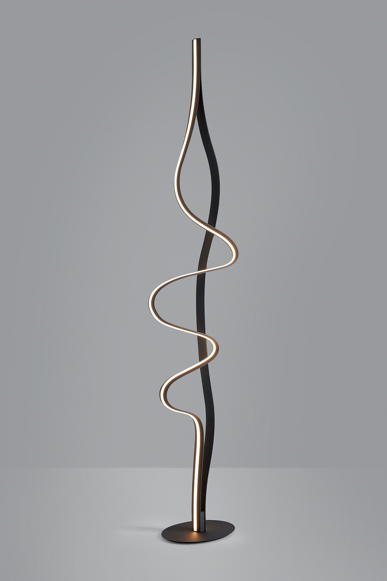 Luminosity Designs - Knot Loop Floor Light, 1 x 45W LED, In Line Dimmer, 3000K, 3000lm - Luminosity Designs Ltd