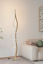 Luminosity Designs - Knot Loop Floor Light, 1 x 45W LED, In Line Dimmer, 3000K, 3000lm - Luminosity Designs Ltd