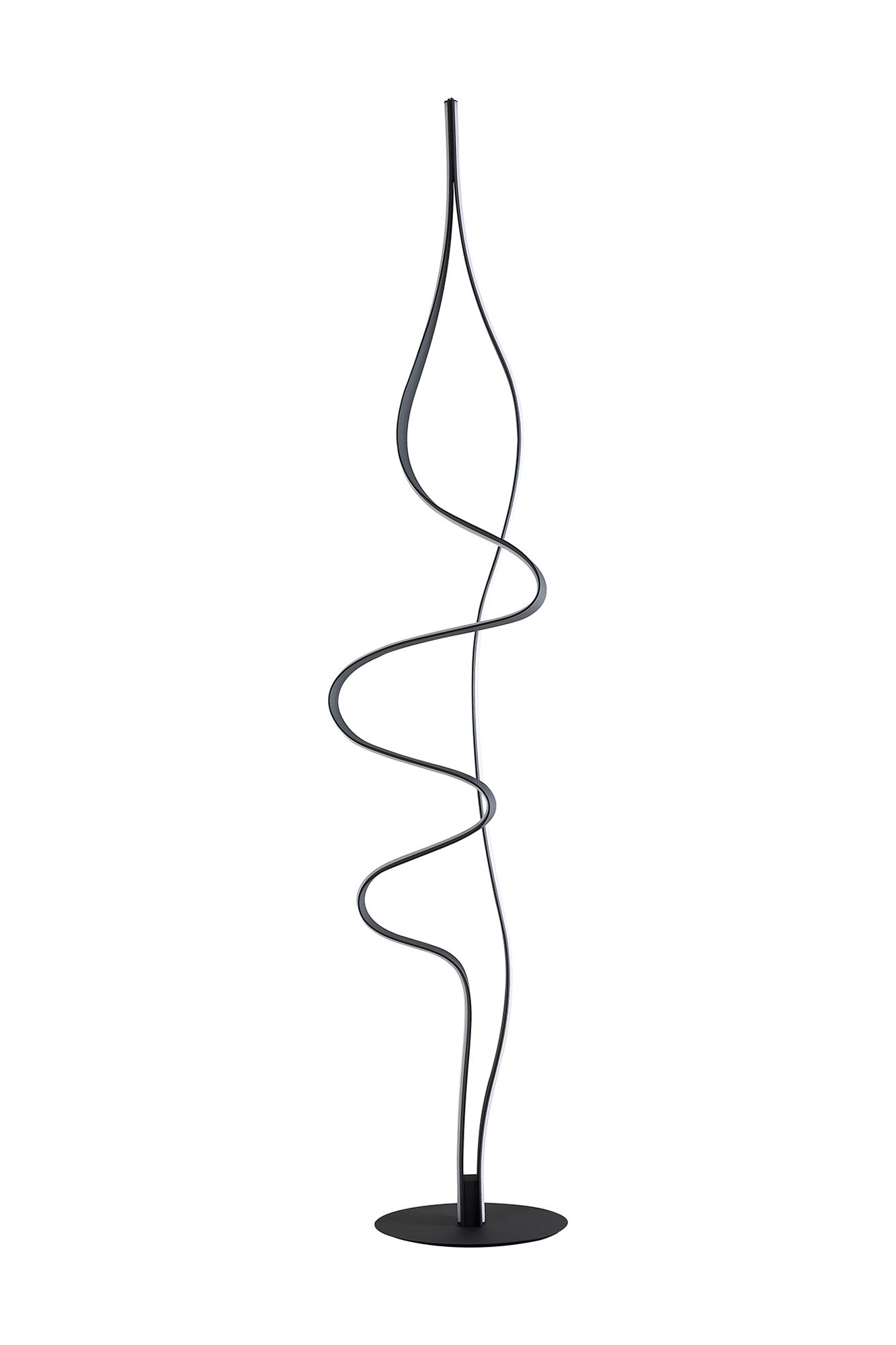 Luminosity Designs - Knot Loop Floor Light, 1 x 45W LED, In Line Dimmer, 3000K, 3000lm - Luminosity Designs Ltd