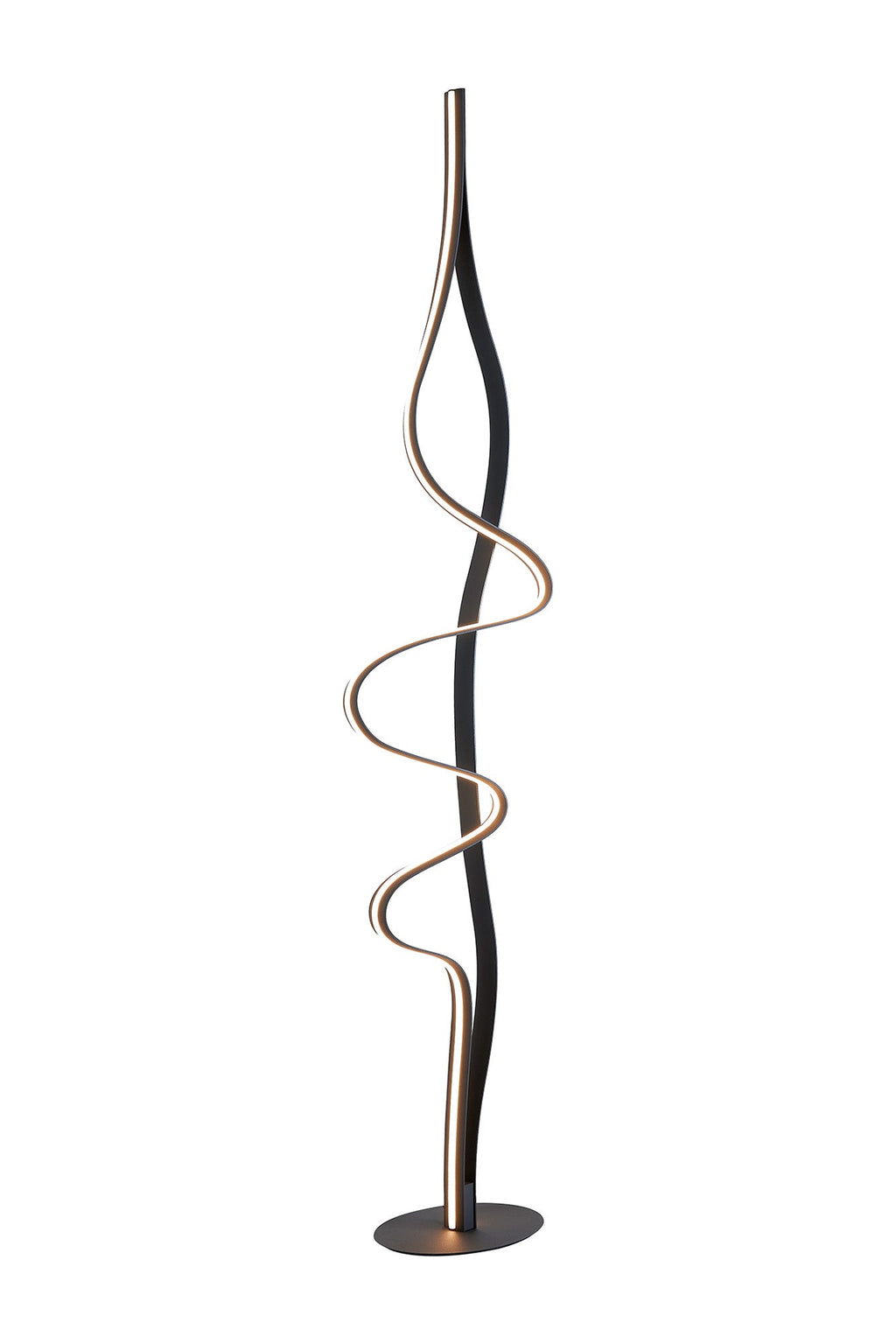 Luminosity Designs - Knot Loop Floor Light, 1 x 45W LED, In Line Dimmer, 3000K, 3000lm - Luminosity Designs Ltd