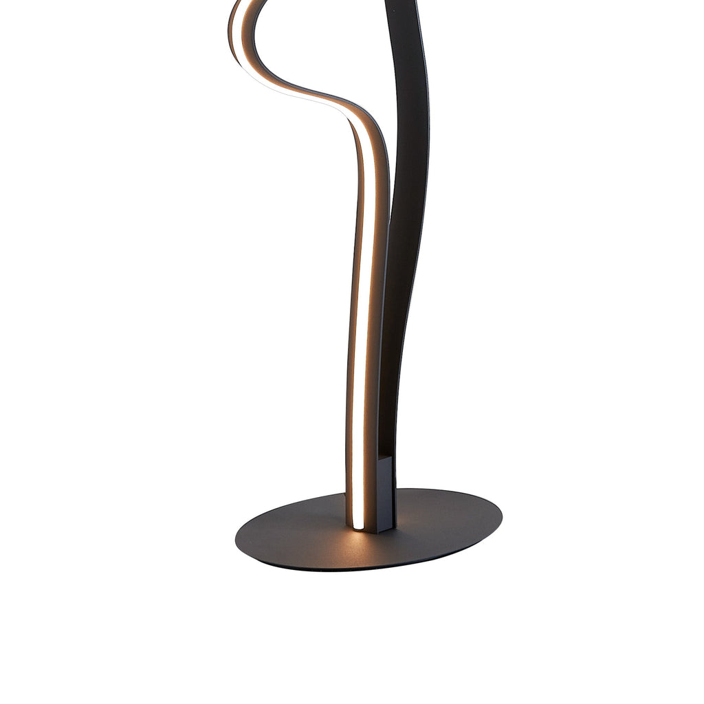 Luminosity Designs - Knot Loop Floor Light, 1 x 45W LED, In Line Dimmer, 3000K, 3000lm - Luminosity Designs Ltd