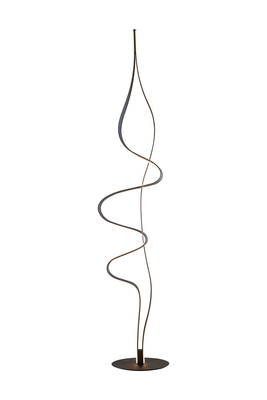 Luminosity Designs - Knot Loop Floor Light, 1 x 45W LED, In Line Dimmer, 3000K, 3000lm - Luminosity Designs Ltd