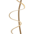 Luminosity Designs - Knot Loop Floor Light, 1 x 45W LED, In Line Dimmer, 3000K, 3000lm - Luminosity Designs Ltd