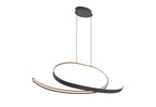 Luminosity Designs - Knot Loop Pendant, 1 x 3W LED, Triac Dimmable, 3000K, 2400lm - Luminosity Designs Ltd