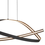 Luminosity Designs - Knot Loop Pendant, 1 x 3W LED, Triac Dimmable, 3000K, 2400lm - Luminosity Designs Ltd