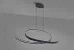 Luminosity Designs - Knot Loop Pendant, 1 x 3W LED, Triac Dimmable, 3000K, 2400lm - Luminosity Designs Ltd