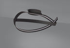 Luminosity Designs - Knot Loop Semi Flush Ceiling Light, 1 x 34W LED, Triac Dimmable, 3000K, 1900lm - Luminosity Designs Ltd