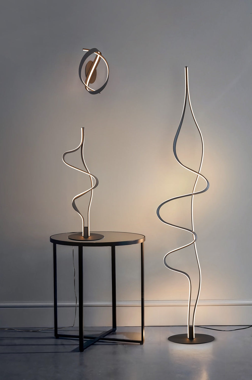Luminosity Designs - Knot Loop Table Light, 1 x 18W LED, Triac Dimmable, 3000K, 1400lm - Luminosity Designs Ltd